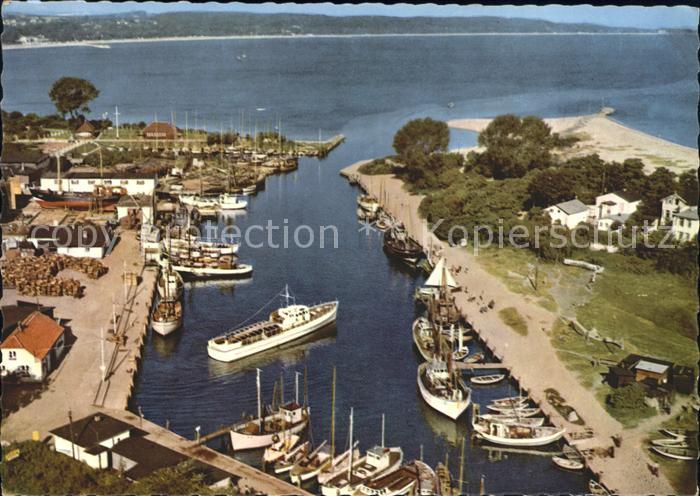 Timmendorfer Strand Niendorf Hafen Fliegeraufnahme