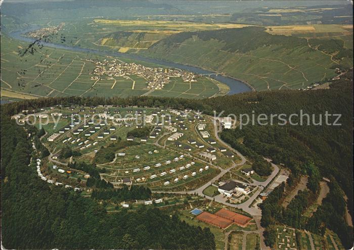 Leiwen Trier-Saarburg Fliegeraufnahme Ferienzentrum Sonnenberg