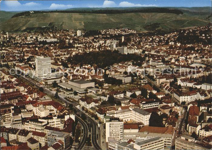 Heilbronn Neckar Fliegeraufnahme