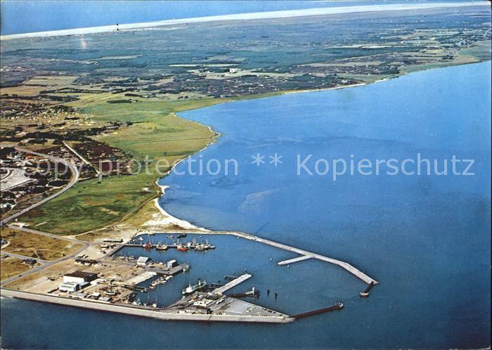 Havneby Fliegeraufnahme Faehrhafen