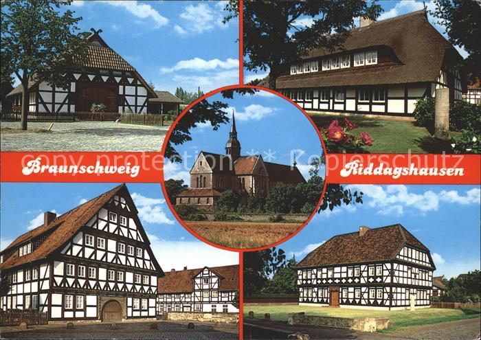 Riddagshausen Fachwerkhaeuser Kirche