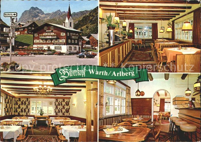 Warth Vorarlberg Restaurant Cafe Berghotel Biberkopf