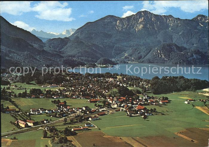 Kochel See Fliegeraufnahme