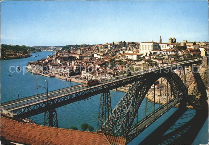 Porto Portugal Bruecke Luis sur le Douro