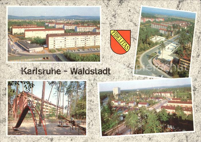 Waldstadt Karlsruhe Wohnueberbauung Spielplatz