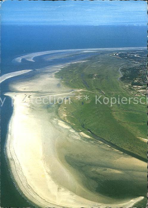 St Peter-Ording Fliegeraufnahme von Sueden