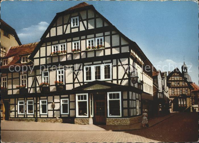 Hoexter Weser Alte Schreiberei Fachwerkhaus Ratsapotheke