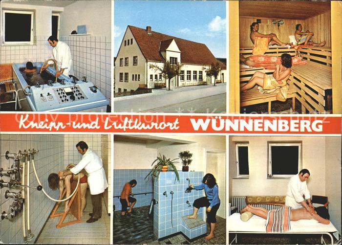 Wuennenberg Bad Kneippkur Anwendungen