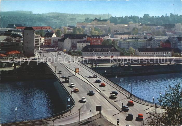 PAssAU Bayern Bruecke Dreifluessestadt Donau Inn Ilz