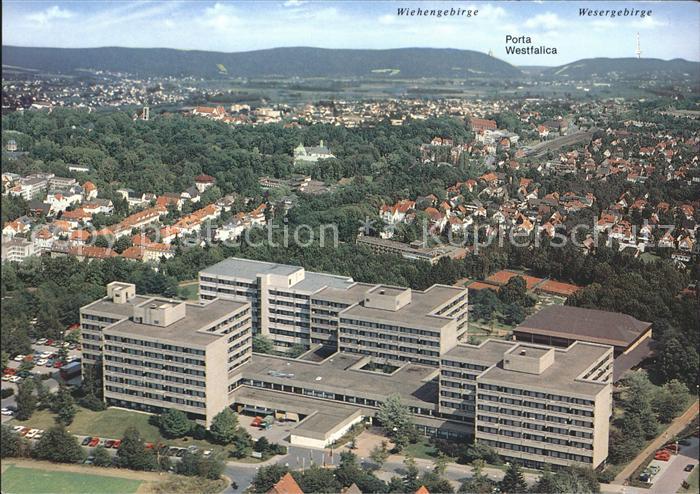 Bad Oeynhausen Fliegeraufnahme Reha-Klinik Atrium Cafe