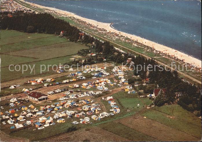 Kalifornien Ostseebad Fliegeraufnahme Camping Olsson