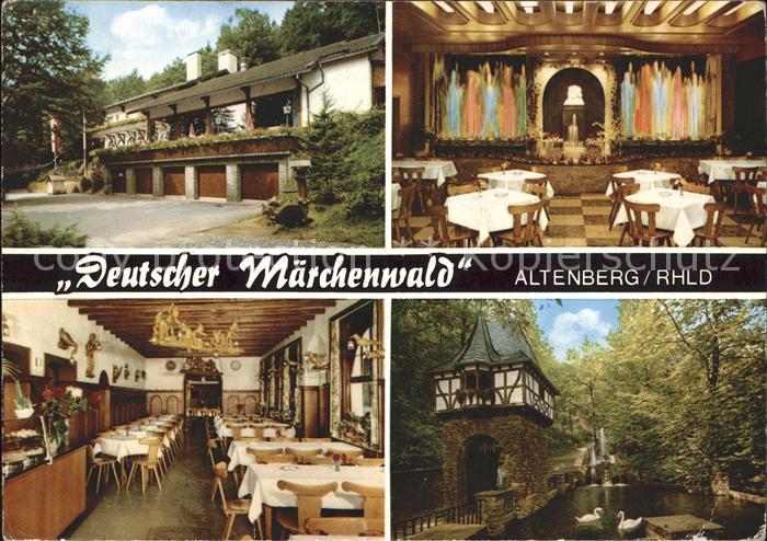 Altenberg Rheinland Deutscher Maerchenwald Waldrestaurant