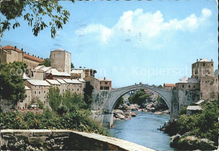 Mostar Moctap Alte Steinbruecke
