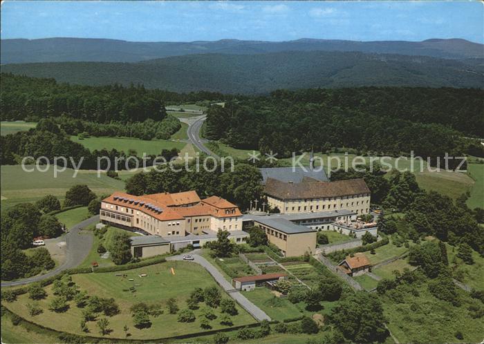 Bad Brueckenau Fliegeraufnahme Jugendhaus Volkersberg