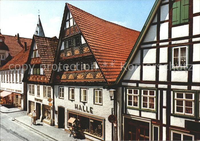 Lemgo Lippe NRW Alte Hansestadt Fachwerkhaeuser Breite Strasse