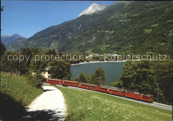 Eisenbahn Le Prese Lago di Poschiavo
