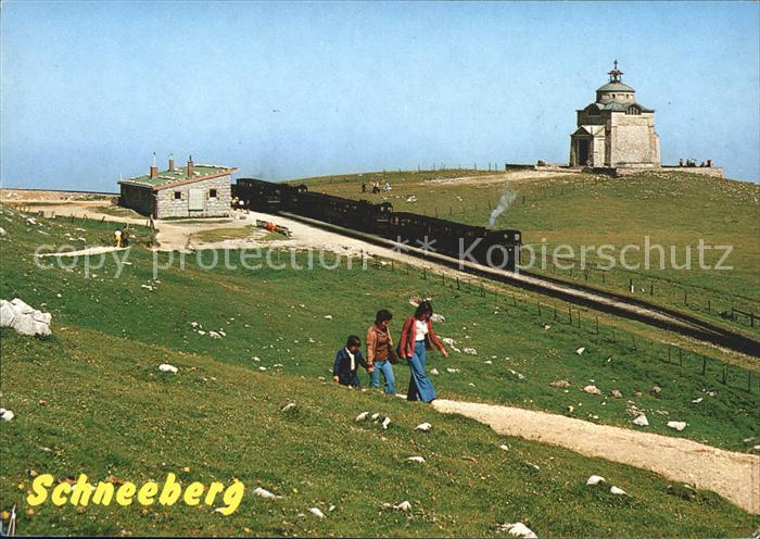 Zahnradbahn Bahnstation Hochschneeberg Elisabethkirche