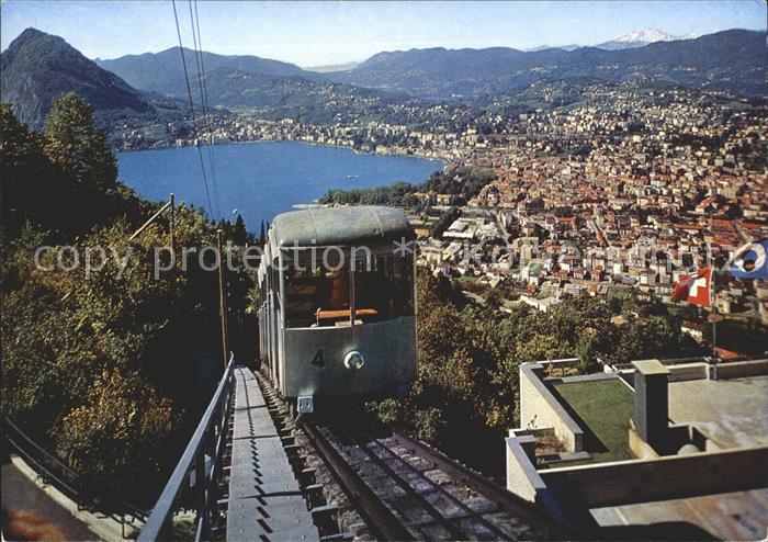Zahnradbahn Lugano-Monte Bre Monte Rosa San Salvatore