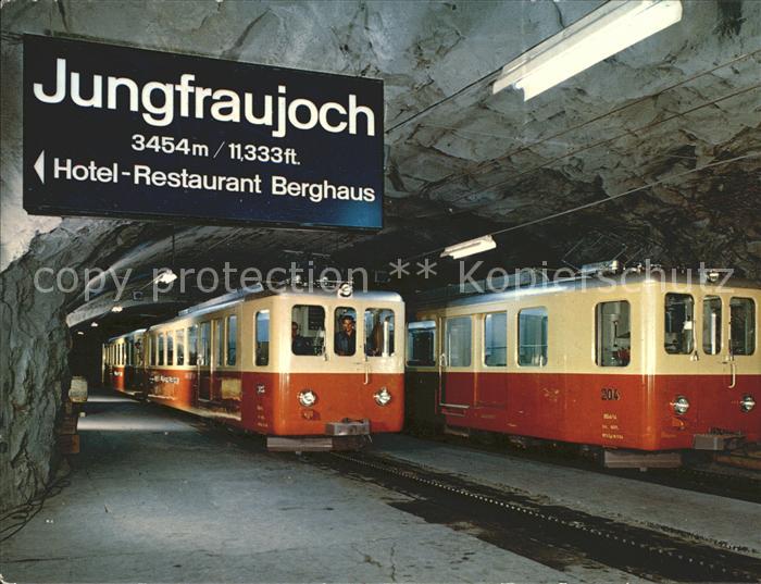 Zahnradbahn Jungfraujoch Bergstation