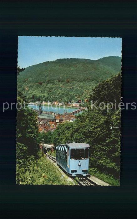 Bergbahn Koenigstuhl Heidelberg am Neckar