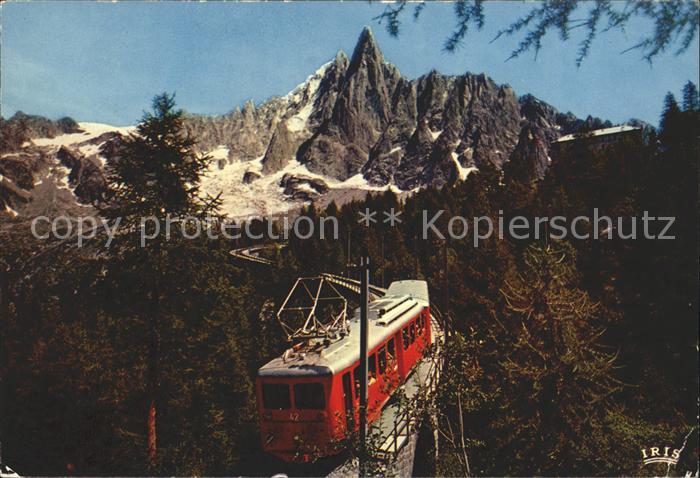 Zahnradbahn Chemin de fer Montenvers Aiguille du Dru