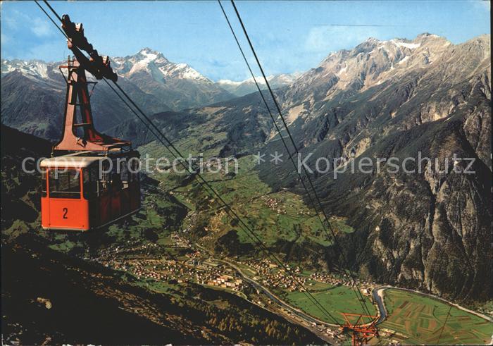 Seilbahn Venet Landeck Hoher Riffler Parseiergruppe