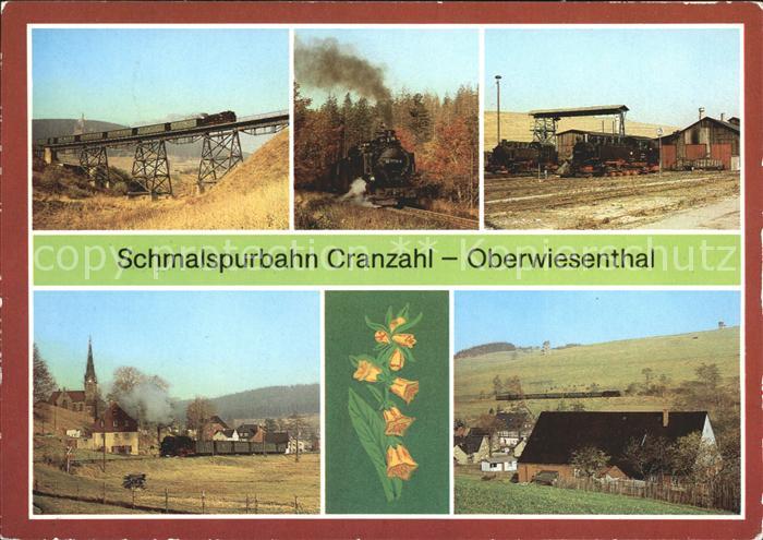 Eisenbahn Schmalspurbahn Cranzahl-Oberwiesenthal Viadukt