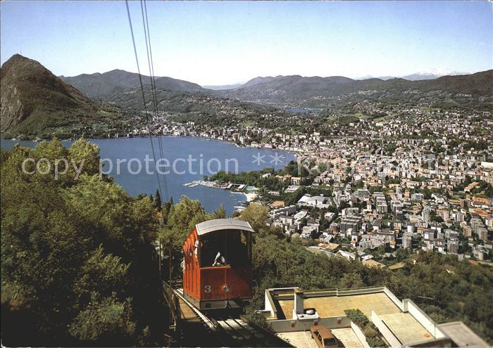 Zahnradbahn Lugano Funicolare Cassarate-Monte Bre Monte Rosa