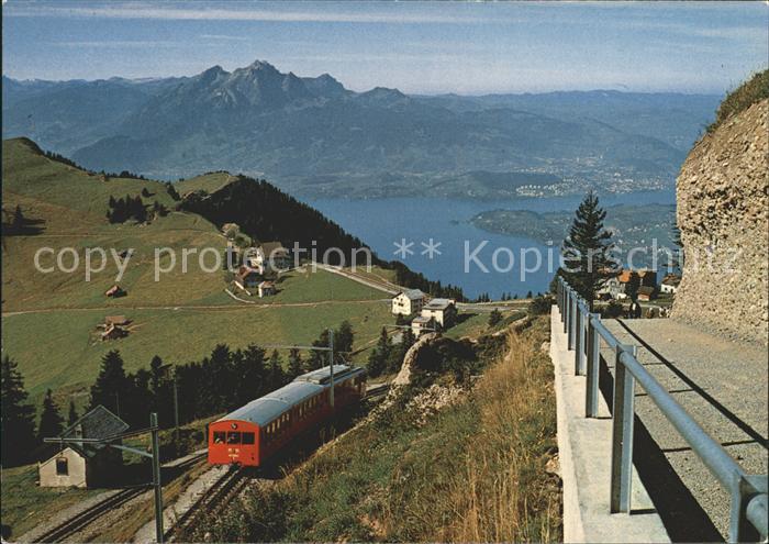 Zahnradbahn Vitznau-Rigi-Bhan Rigi-Staffel Vierwaldstaettersee Pilatus