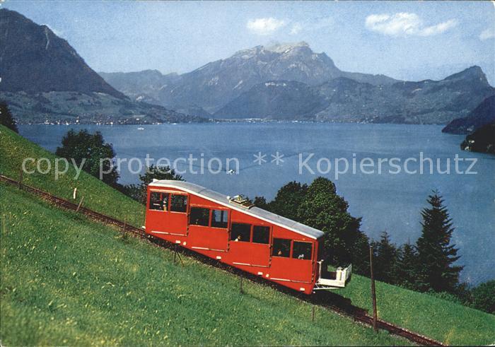 Zahnradbahn Treib-Seelisberg-Bahn Vierwaldstaettersee Pilatus
