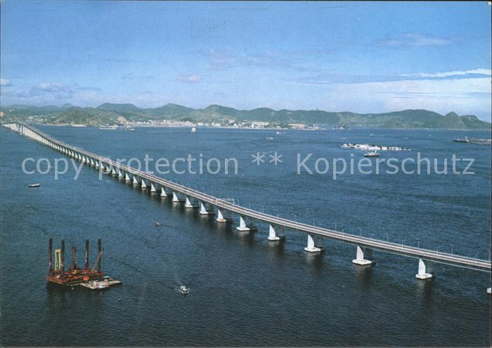 Bruecken Bauwerke Rio de Janeiro Brasil Ponte Presidente Costa e Silva