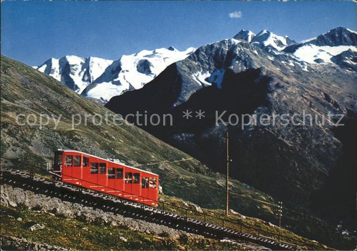 Zahnradbahn Muottas Muragl Bernina-Gruppe