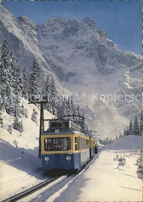 Zugspitzbahn Zahnradbahn Zugspitzgipfel