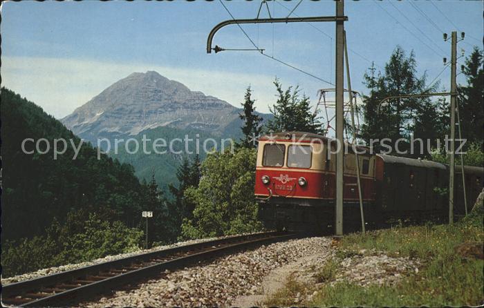Eisenbahn Mariazellerbahn Goesing Annaberg oetscher