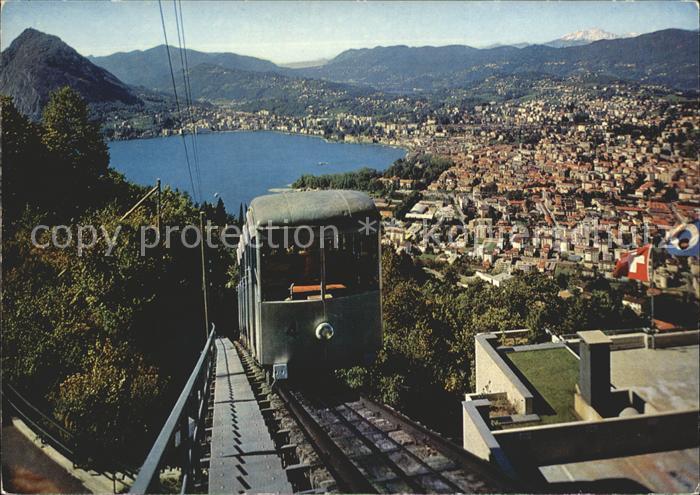 Zahnradbahn Lugano Funivia Lugano-Monte Bre Monte Rosa S. Salvatore