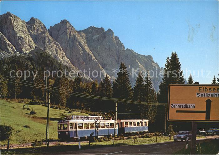 Zugspitzbahn Zahnradbahn Zugspitzgruppe