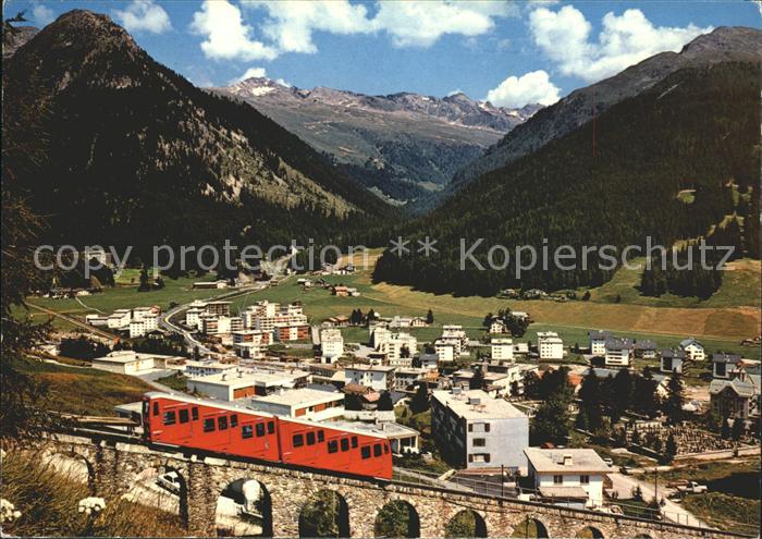 Zahnradbahn Parsenn-Bahn Davos-Dorf Seehorn Pischahorn