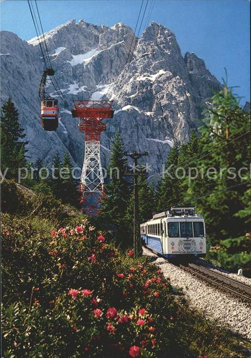 Zugspitzbahn Zahnradbahn Seilbahn Zugspitze