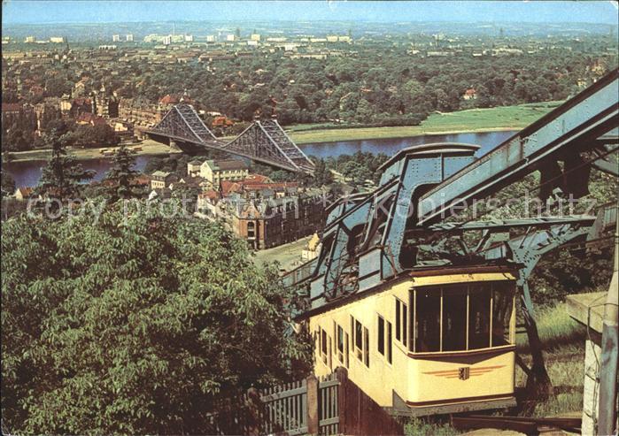 Zahnradbahn Loschwitzhöhe Blaues Wunder Dresden