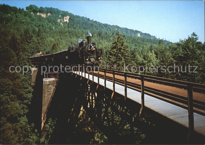 Lokomotive Wutachbruecke