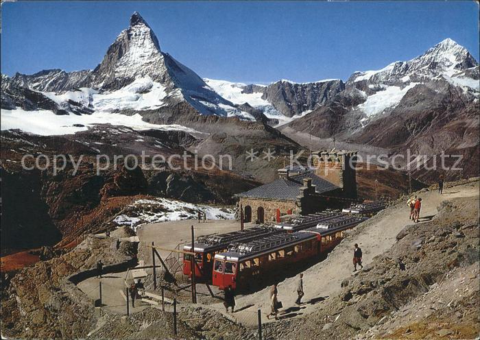 Zahnradbahn Gornergrat Cervin