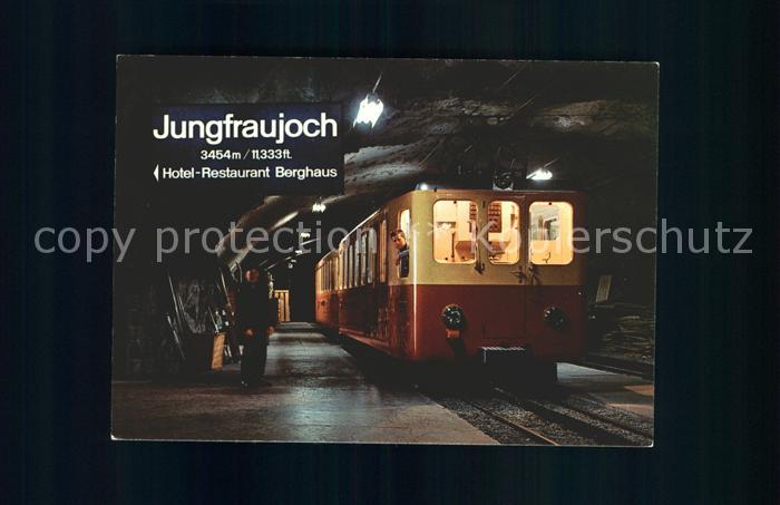 Zahnradbahn Jungfraujoch Station