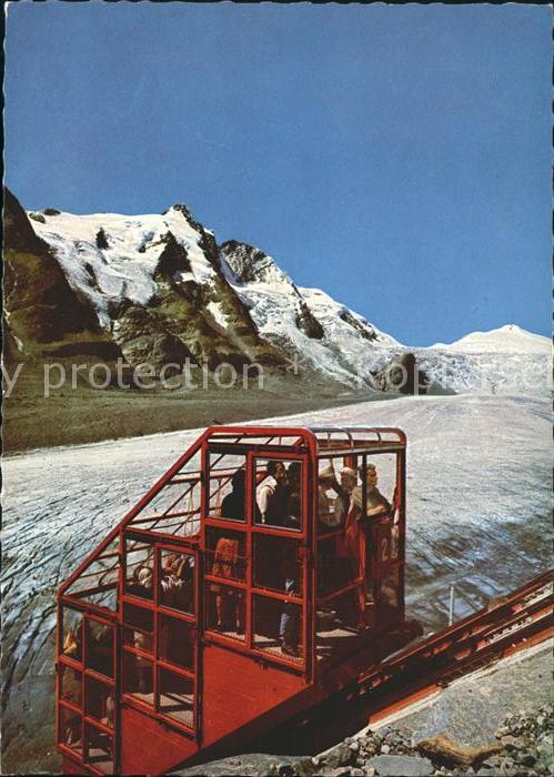 Zahnradbahn Gletscherbahn Pasterzengletscher Grossglockner