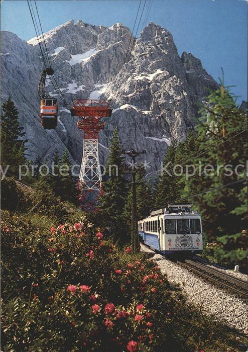 Zugspitzbahn Zahnradbahn Seilbahn Zugspitze