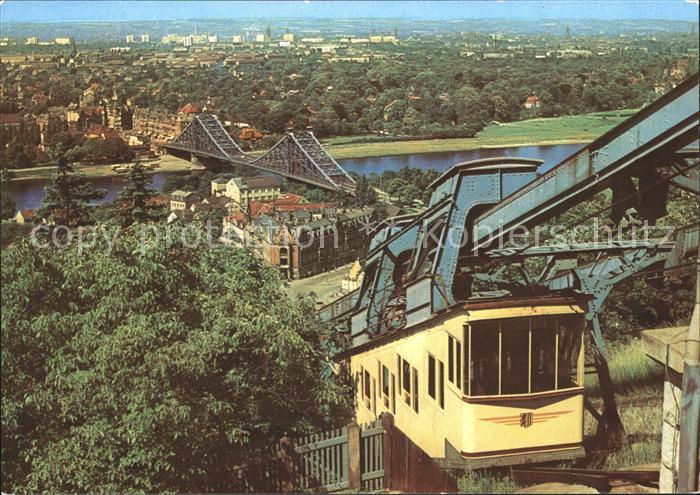 Zahnradbahn Loschwitzhoehe Blaues Wunder Dresden