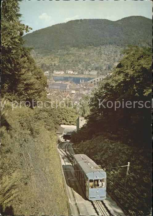 Bergbahn Koenigstuhl Heidelberg
