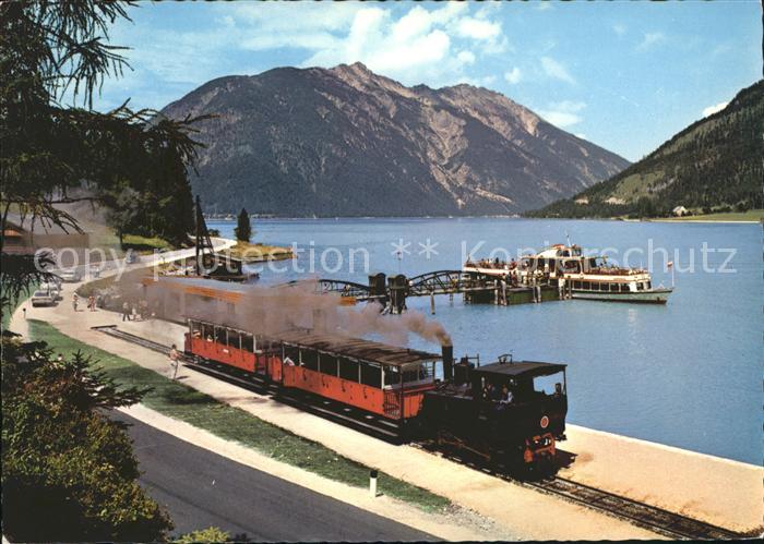 Zahnradbahn Achensee Schiffstation Seespitz Motorsc