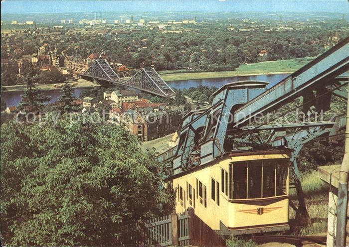 Zahnradbahn Loschwitzhoehe Blaues Wunder Dresden