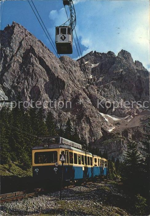 Zugspitzbahn Zahnradbahn Seilbahn Zugspitze