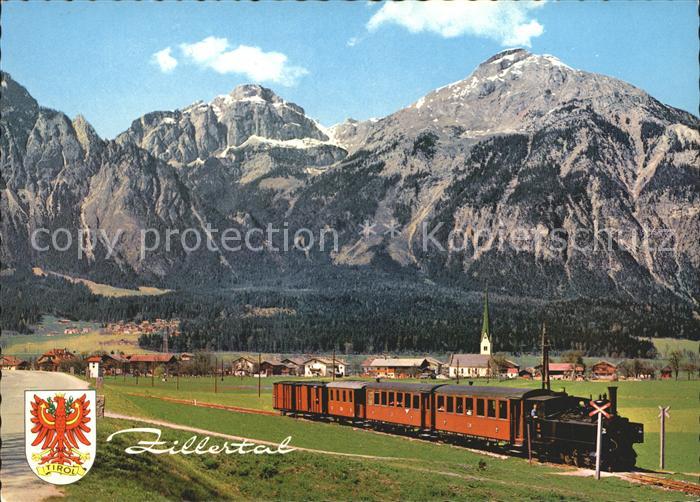Eisenbahn Zillertalbahn Strass Rofangebirge
